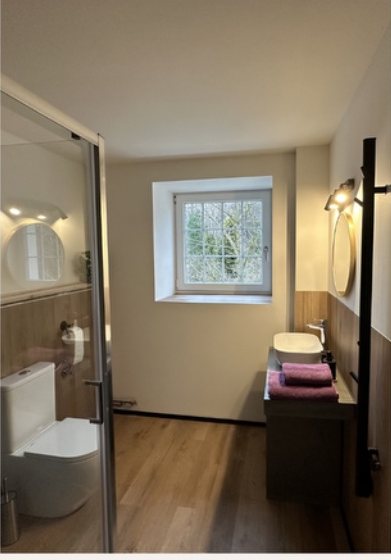 Koupelna apartmánu Rešov